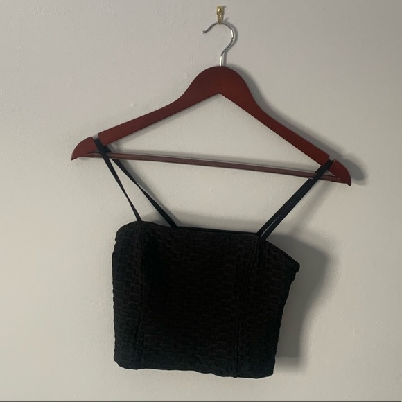 Urban Outffiters/ Tela Bandeau Crop  top - Picture 1 of 4